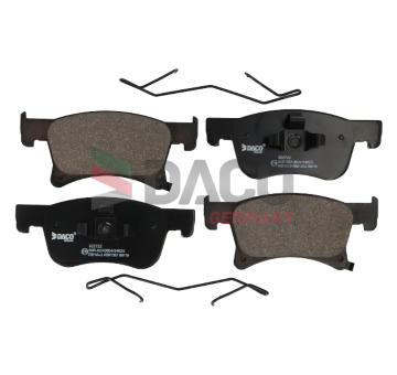 Sada brzdových destiček, kotoučová brzda DACO Germany 322722