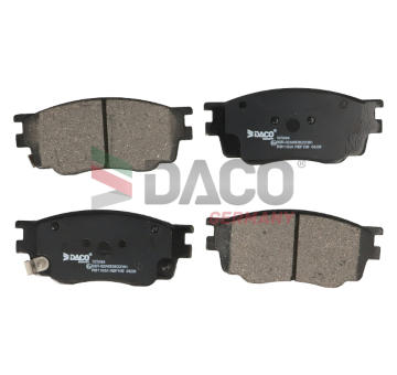 Sada brzdových destiček, kotoučová brzda DACO Germany 323244