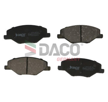 Sada brzdových destiček, kotoučová brzda DACO Germany 323302