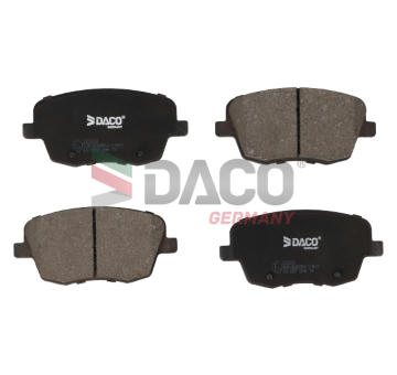 Sada brzdových destiček, kotoučová brzda DACO Germany 323310