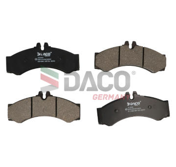 Sada brzdových destiček, kotoučová brzda DACO Germany 323332