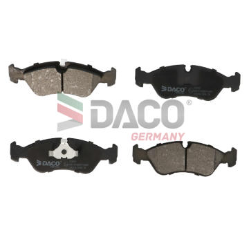 Sada brzdových destiček, kotoučová brzda DACO Germany 323607