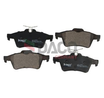 Sada brzdových destiček, kotoučová brzda DACO Germany 323629