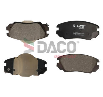 Sada brzdových destiček, kotoučová brzda DACO Germany 323641