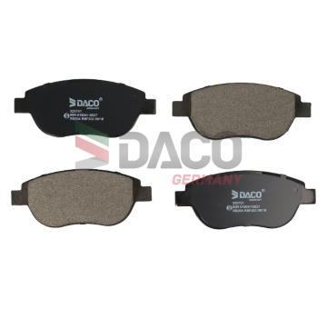 Sada brzdových destiček, kotoučová brzda DACO Germany 323751