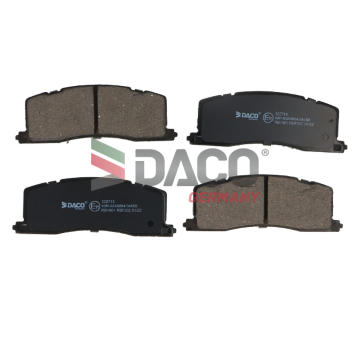 Sada brzdových destiček, kotoučová brzda DACO Germany 323900
