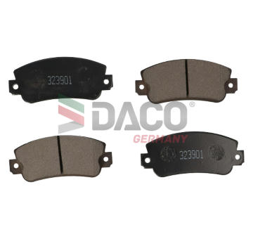 Sada brzdových destiček, kotoučová brzda DACO Germany 323901