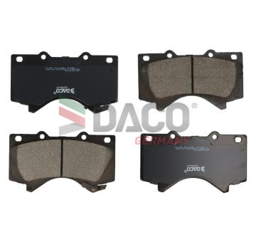 Sada brzdových destiček, kotoučová brzda DACO Germany 323915