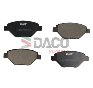 Sada brzdových destiček, kotoučová brzda DACO Germany 323952