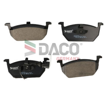 Sada brzdových destiček, kotoučová brzda DACO Germany 324203