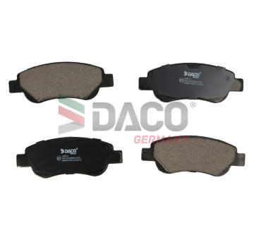 Sada brzdových destiček, kotoučová brzda DACO Germany 324572
