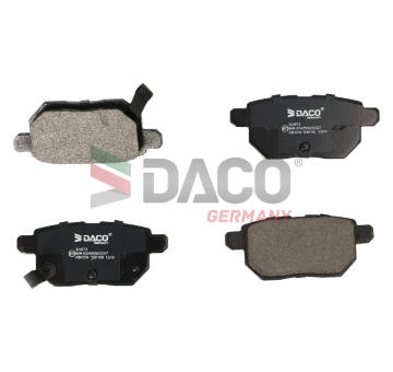 Sada brzdových destiček, kotoučová brzda DACO Germany 324573