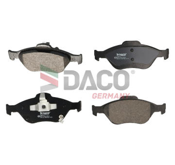 Sada brzdových destiček, kotoučová brzda DACO Germany 324574