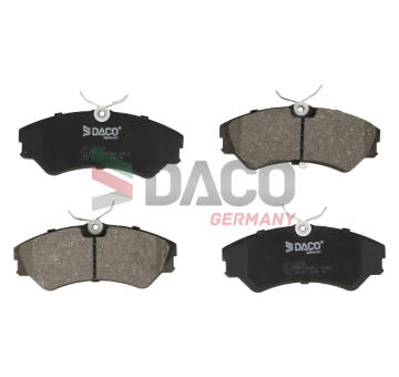 Sada brzdových destiček, kotoučová brzda DACO Germany 324728