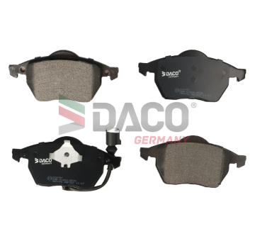 Sada brzdových destiček, kotoučová brzda DACO Germany 324757