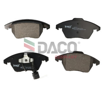 Sada brzdových destiček, kotoučová brzda DACO Germany 324770