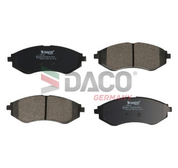 Sada brzdových destiček, kotoučová brzda DACO Germany 325007
