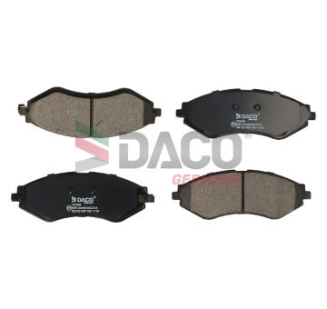 Sada brzdových destiček, kotoučová brzda DACO Germany 325008