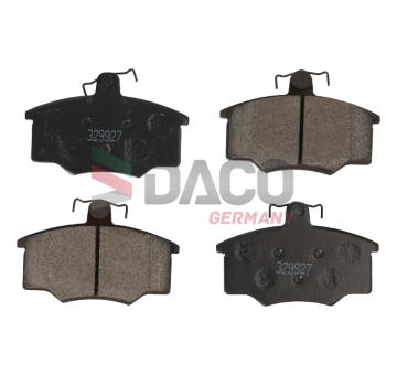 Sada brzdových destiček, kotoučová brzda DACO Germany 329927