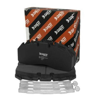 Sada brzdových destiček, kotoučová brzda DACO Germany 351030