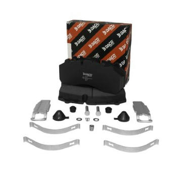 Sada brzdových destiček, kotoučová brzda DACO Germany 352020