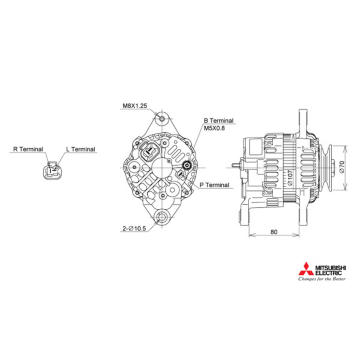 generátor KUTNAK AUTOMOTIVE 722348/M