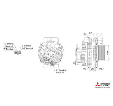 generátor KUTNAK AUTOMOTIVE 723423/M