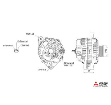 generátor KUTNAK AUTOMOTIVE 723521/M