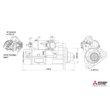 Startér KUTNAK AUTOMOTIVE 723544/M