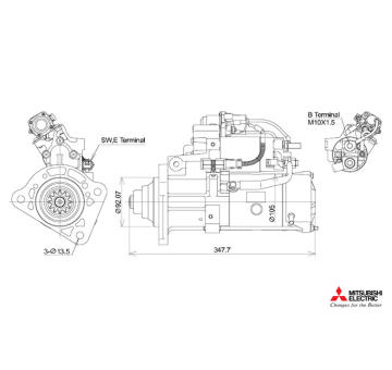 Startér KUTNAK AUTOMOTIVE 723550/M