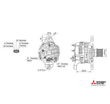 generátor KUTNAK AUTOMOTIVE 723772/M