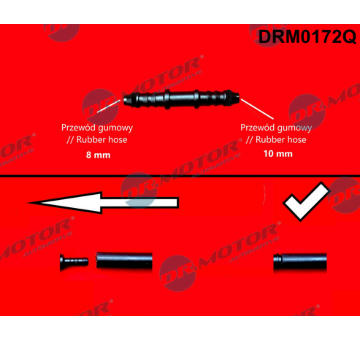 Spojka palivovej hadice Dr.Motor Automotive DRM0172Q