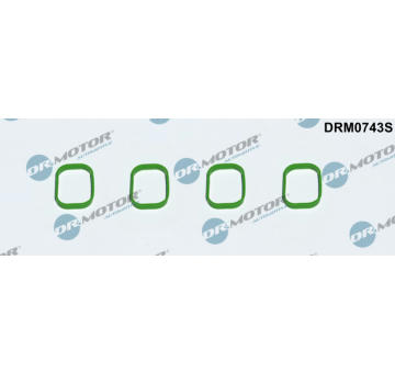 Těsnění, hrdlo škrtící klapky Dr.Motor Automotive DRM0743S
