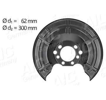 Ochranný plech proti rozstřikování, brzdový kotouč AIC 55198