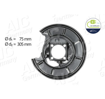 Ochranný plech proti rozstřikování, brzdový kotouč AIC 55686