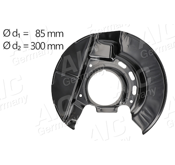 Ochranný plech proti rozstřikování, brzdový kotouč AIC 55736