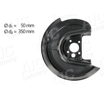 Ochranný plech proti rozstřikování, brzdový kotouč AIC 56580