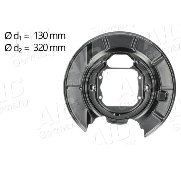 Ochranný plech proti rozstřikování, brzdový kotouč AIC 57131