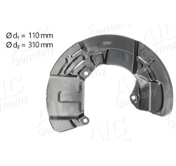 Ochranný plech proti rozstřikování, brzdový kotouč AIC 57462