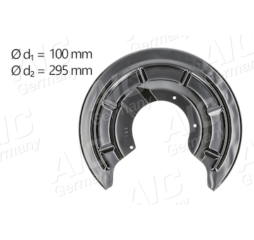 Ochranný plech proti rozstřikování, brzdový kotouč AIC 57577