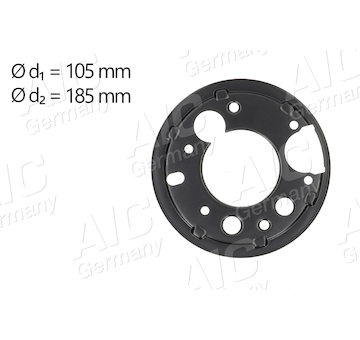 Ochranný plech proti rozstřikování, brzdový kotouč AIC 57887