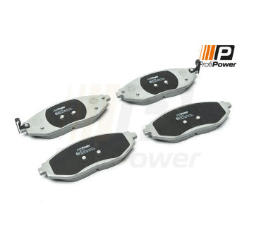 Sada brzdových destiček, kotoučová brzda ProfiPower 1B1196