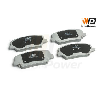 Sada brzdových destiček, kotoučová brzda ProfiPower 1B1207