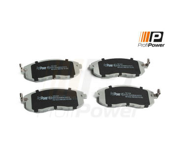 Sada brzdových destiček, kotoučová brzda ProfiPower 1B1224