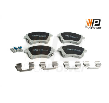 Sada brzdových destiček, kotoučová brzda ProfiPower 1B1246