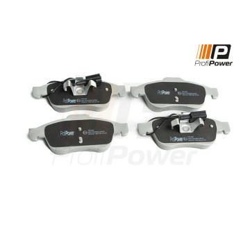 Sada brzdových destiček, kotoučová brzda ProfiPower 1B1290
