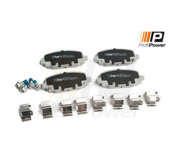 Sada brzdových destiček, kotoučová brzda ProfiPower 1B2188