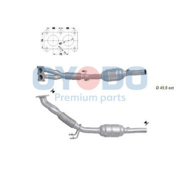 Katalyzátor Oyodo 10N0004-OYO