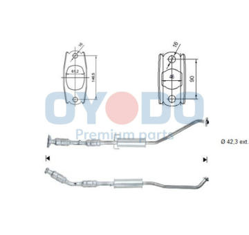 Katalyzátor Oyodo 10N0120-OYO
