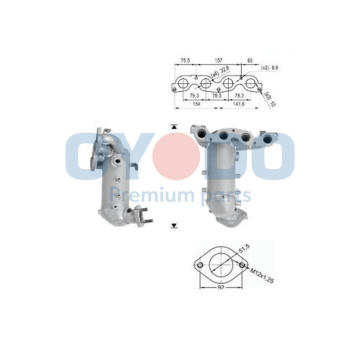 Katalyzátor Oyodo 10N0052-OYO